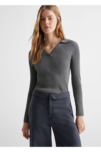 Mango Teen Gray Pants for Kids