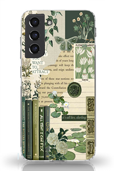 moonset Samsung Galaxy S22 Uyumlu Be The Energy Kolaj Tasarımlı Baskılı Şeffa...