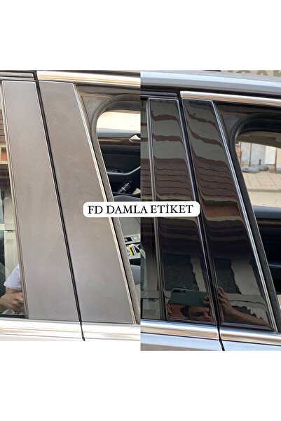 ODAC TUNING Volkswagen Passat B8, B8,5 Kapı Direği Cam Çıta, Cam Direkleri Ka...