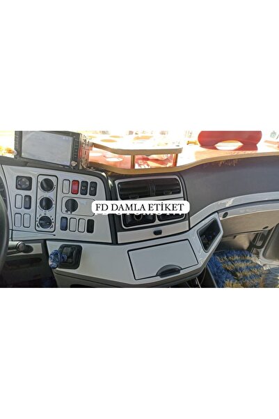 ODAC TUNING Mercedes Axor Full Set Maun Kaplama Seti Gümüş Gri Renk