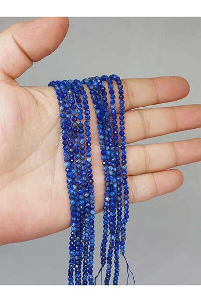 Yasamtohumu Piatră Lapis Lazuli de 3mm - Dizi (52870)