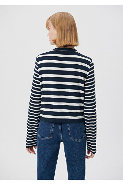 Mavi Navy Blue T-Shirt Oversize / Wide Cut 1612199-86625