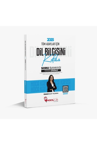 Hoca Kafası Yayınları 2025 KPSS GY GK Dil Bilgisini  Kafala Soru Bankası (Tam...