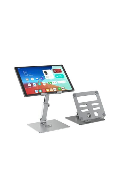 Fogy Suport pentru tabletă iPad Pro 11 2024 cu cip M4, reglabil în trepte, ro...