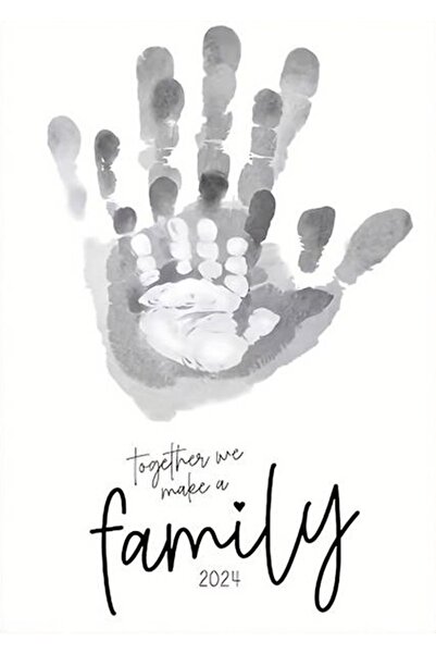 512 STORE Family Anne Baba Çocuk Duvar Dekor Modern Minimalist Poster 30x42 Ç...