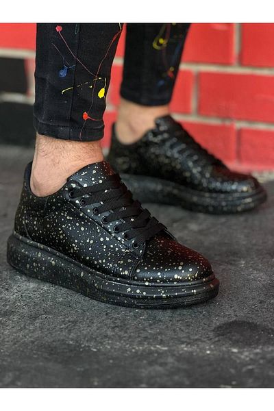 mackrock sports Pantofi sport pentru bărbați cu șireturi, cu talpă ortopedică, pantofi casual