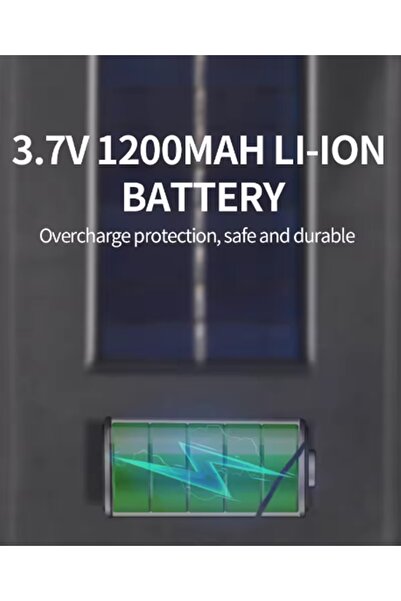 gaman CL-180  Solar Güneş Enerjili Sokak Lambası Bahçe Armatürü Aydınlatması 3 Modlu 6 Cob Ledli