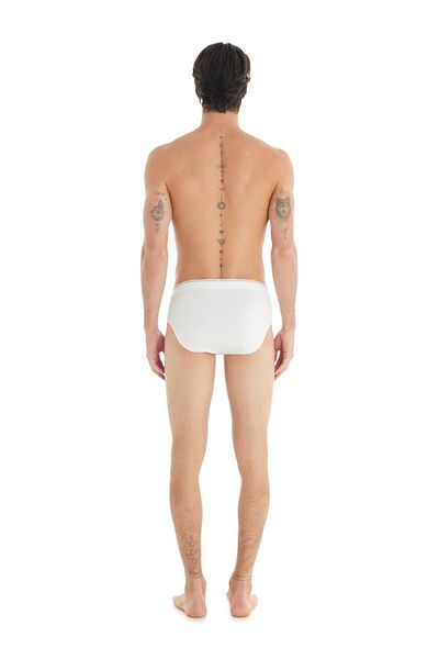 Blackspade Λευκό Tender Cotton Slip - C2T3N2O9