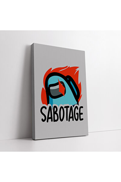 KOSS Dijital Among Us Sabotage Canvas Painting