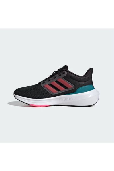 adidas Ultrabounce J - Pantofi negri pentru mers și alergare IG5397