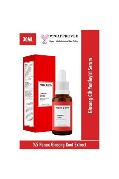 Maru.Derm Maruderm Ginseng Cilt Yenileyici Serum 30 ml