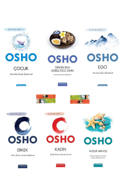 Say Yayınları Osho kitaplığı -set-2 (6 kitap)