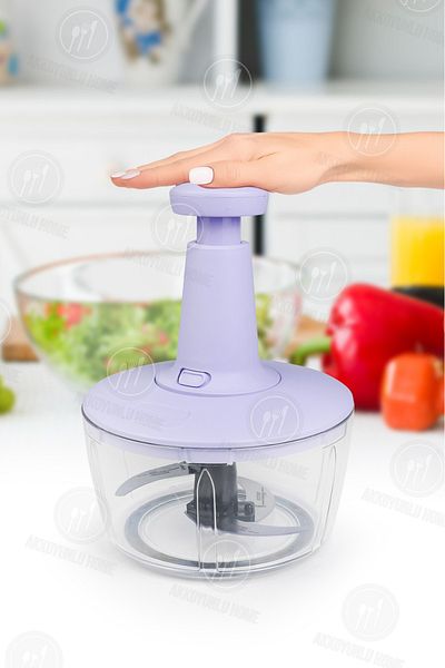 Sezka Life Solingen 3-knife Pressed Meal Prep Hand Rondosu - Purple