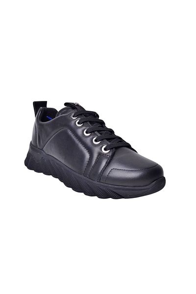 Mammamia Pantofi din piele de damă negri - D24KA-3585