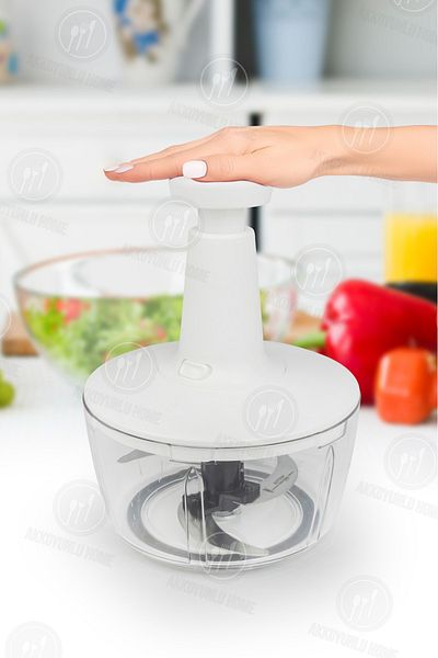 Akkoyunlu home Solingen 3-knife Hand Rondo - Press-on and Meal Prep White