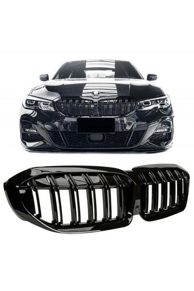 Monlion Bmw 3 Serisi G20 Parlak Siyah Ön Panjur Tuning Böbrek Izgara,m Sport ...