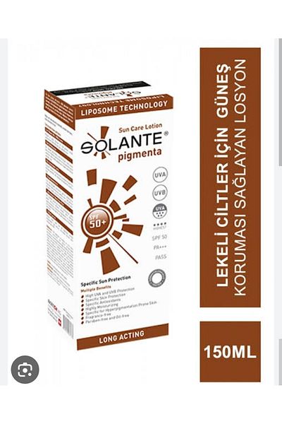 Solante Pigmenta Sun Care Lotion Spf50+ 150 ml - for Daily Use