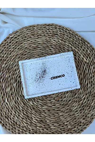 Çisem Σετ μπάνιου από σκυρόδεμα 3 τεμαχίων - Σαπουνάδα, θήκη οδοντόβουρτσας και διακοσμητικός δίσκος παρουσίασης