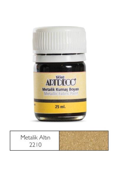 Artdeco Metalik Kumaş Boyası 221 Altın Yaldız