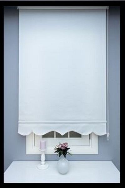 venedik home Ecru Linen Matt Skirt - Aluminum Case and Pipe Detail