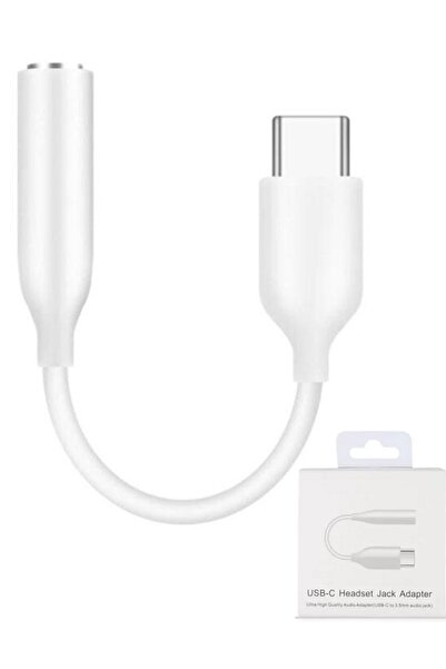 MOBİL GO Xiaomi Mi 8 Lite Compatible Type C To 3.5mm Headphone Converter Conv...