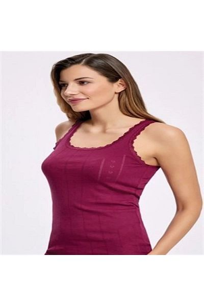 Tutku Cama de corp cu bretele groase din jacquard, bucata de 6 pi, aceeasi culoare