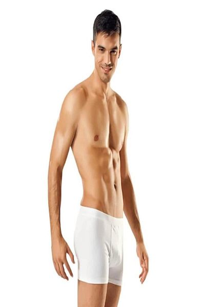 Tutku Ανδρικό πακέτο 5 100% βαμβακερό Lycra Boxers Μαύρο-άσπρο-γκρι