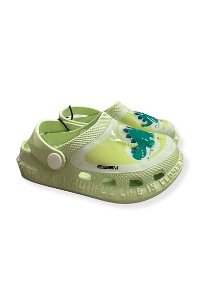 Esem Laser Cut Worked Children's Slippers