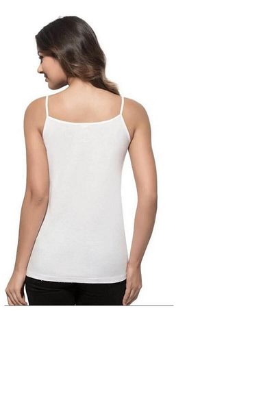 Tutku Women's 4-Pack Cotton Ribbed Rope Strap Undershirt