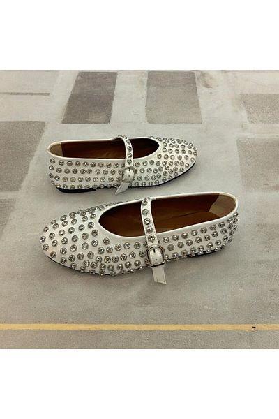 runa shoes Stone disco ballet flats