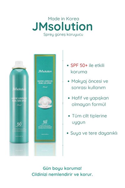 JMsolution Marine Luminous Pearl Sun Spray spf50+ PA++++