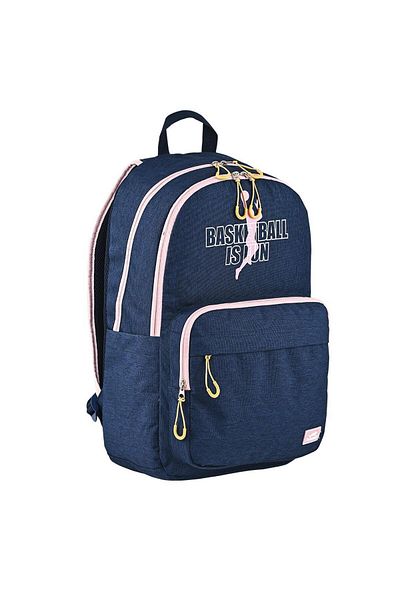 Panther Navy Blue Pt-5131 Basket Fun School Backpack