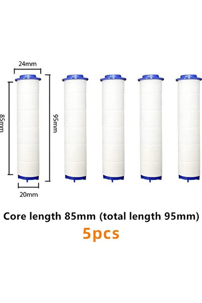 YMV 5 ADET DUŞ BAŞLIĞI FİLTRESİ- KİREÇ PAS TORTU ENGELLEYİCİ FİLTRE-MASAJLI DUŞ BAŞLIĞI FİLTRESİ