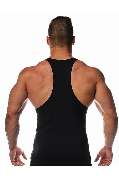 Ghedto Hard Gym Fitness Tank Top Athlete's Tank Top [black]