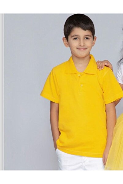 Ümiteks world of clothes Tricou de școală cu gât polo Sari închis - mânecă sc...