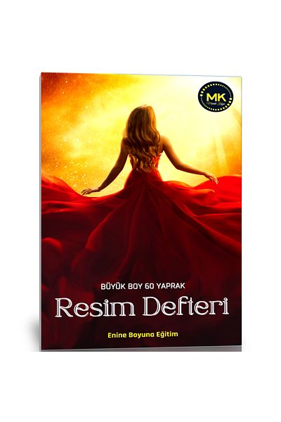 Enine Boyuna Eğitim 60 ورقة 120 جرام لوحة رسم كبيرة الحجم