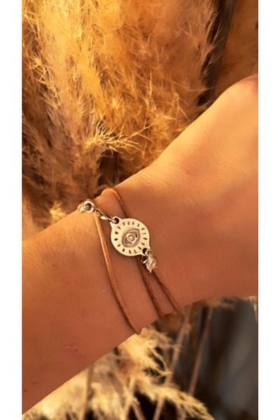 by özllem Triple Wrapped Design Eye Bracelet