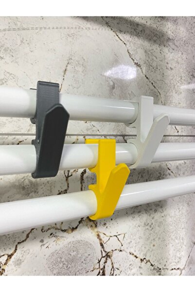 Devotech رف المناشف، رف المناشف، شماعة رداء الحمام، شماعة الحمام 4 قطع