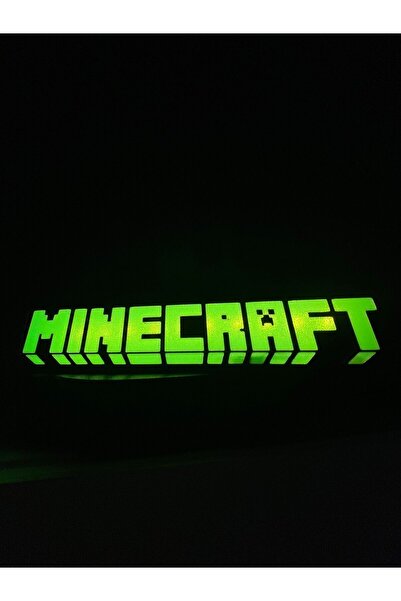 Devotech Minecraft Led lightbox masa lambası