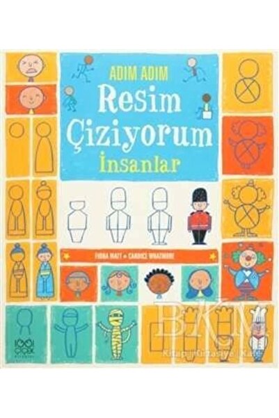 1001 Çiçek Kitaplar I Draw Step by Step Picture People