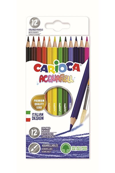 carioca Acquarell Kuru Boya Kalemi 12li