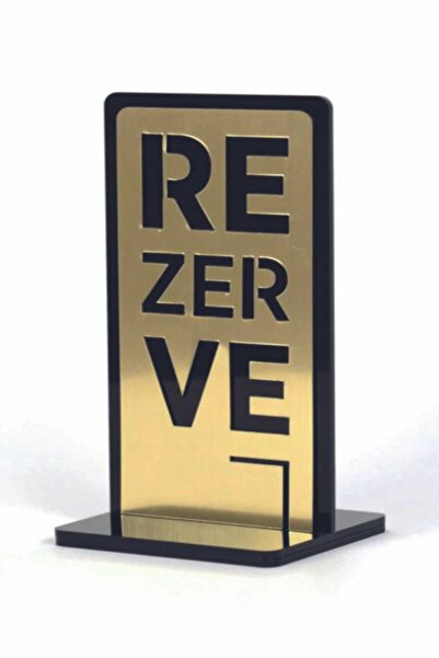 MrzLazer Rezerve Yazısı Pleksi