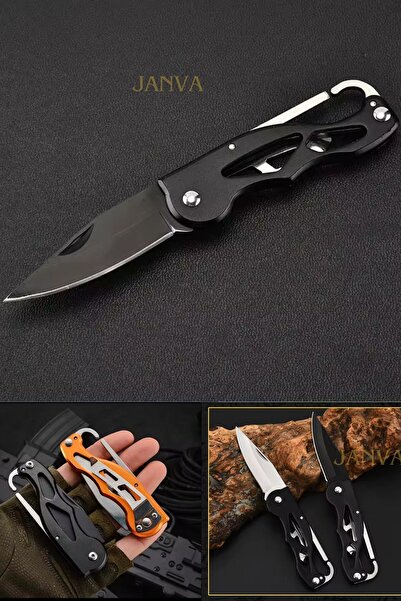 Janva Kamp İzcilik Aşılama Çakı Hobi Siyah Yeni Model Kaliteli