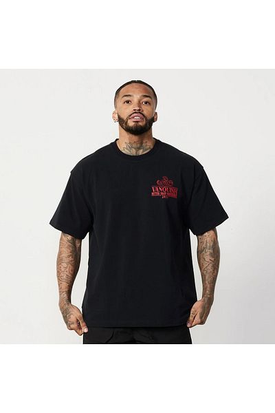 vanquish TSP Black Western Oversize T-Shirt
