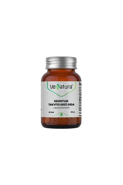 VeNatura 90 Tablets Selenium - L-Selenometionin Supplementing Food