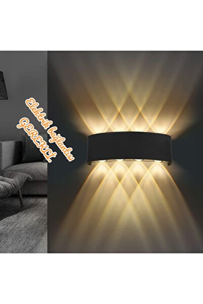 fullreyon 8 Watt, Ultra Kaliteli, Modern Tasarım, Dekoratif Işık Desenli İç v...