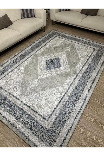 LİMAY Husă practică pentru covor din țesătură din catifea fără burete - Lavabilă - Decorativă - 6m2 (200x300)