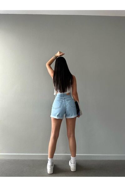 ayday butik Mom denim şort