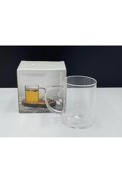 Paşabahçe D00004 Deli Glass 420Cc Thermal Glass Cup with Handle