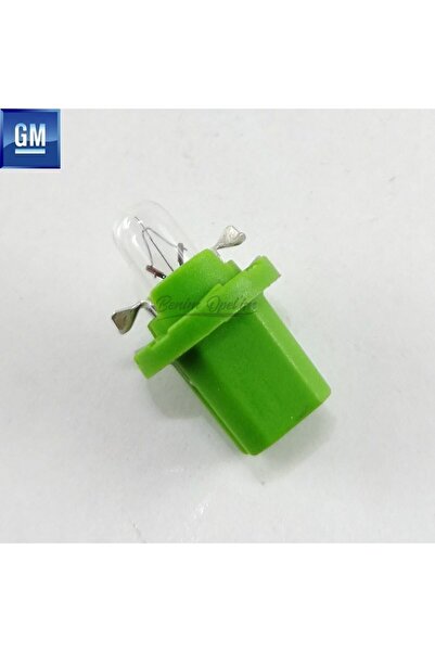 GM Duylu Gösterge Ampulü Yeşil 12v/2w Opel Astra F, Calibra, Corsa B, Omega A B, Vectra A B Orijinal